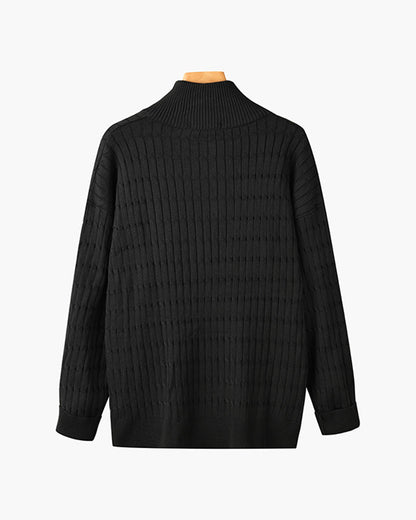 Chaplin Cable Knit Half-Zip