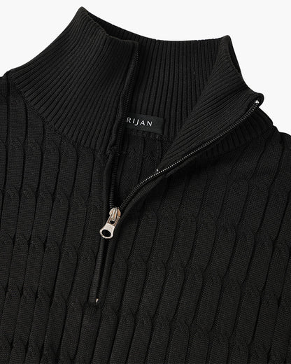 Chaplin Cable Knit Half-Zip