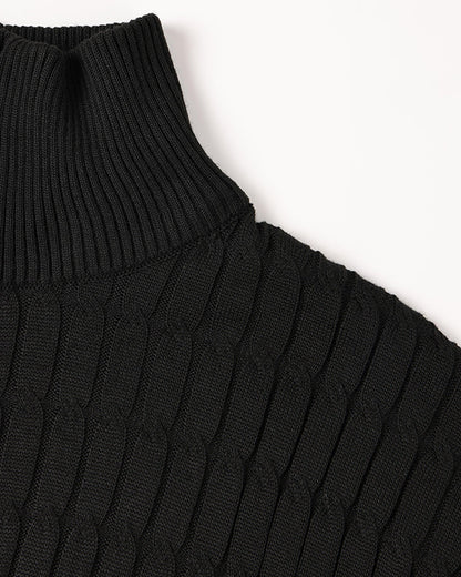 Chaplin Cable Knit Half-Zip