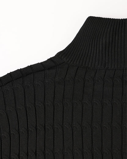 Chaplin Cable Knit Half-Zip