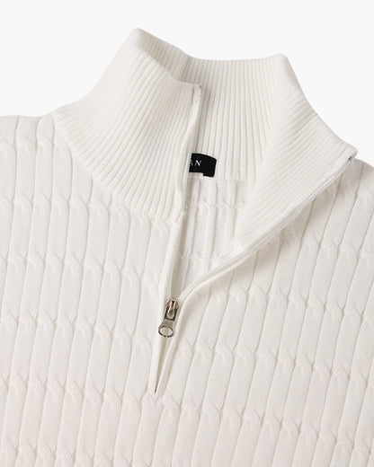Chaplin Cable Knit Half-Zip