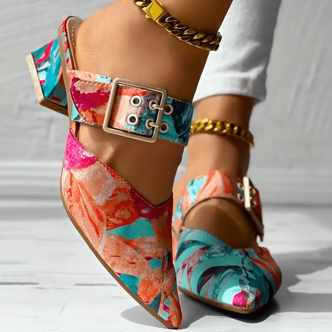 Women’s Heels Stylish Statement Design Comfortable Elegant Party Occasion Footwear