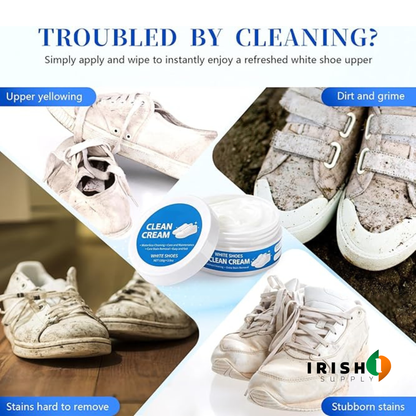 SOLEBRIGHT Deep Stain White Shoe Cleaner (160g)