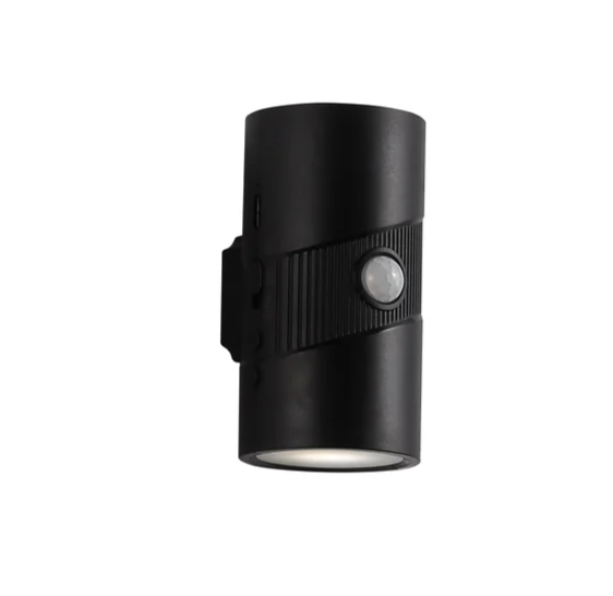OCS - Wandlamp Zwart Spots