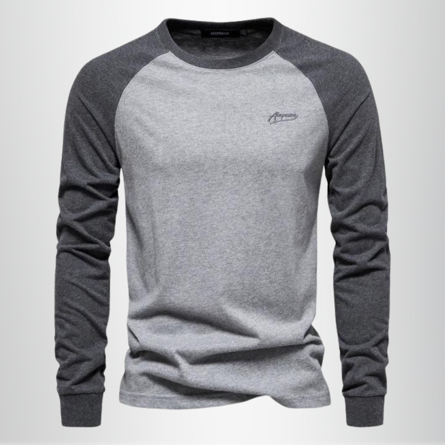 Men's Merino Wool Raglan Long Sleeve Shirt