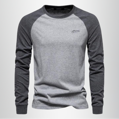 Men's Merino Wool Raglan Long Sleeve Shirt