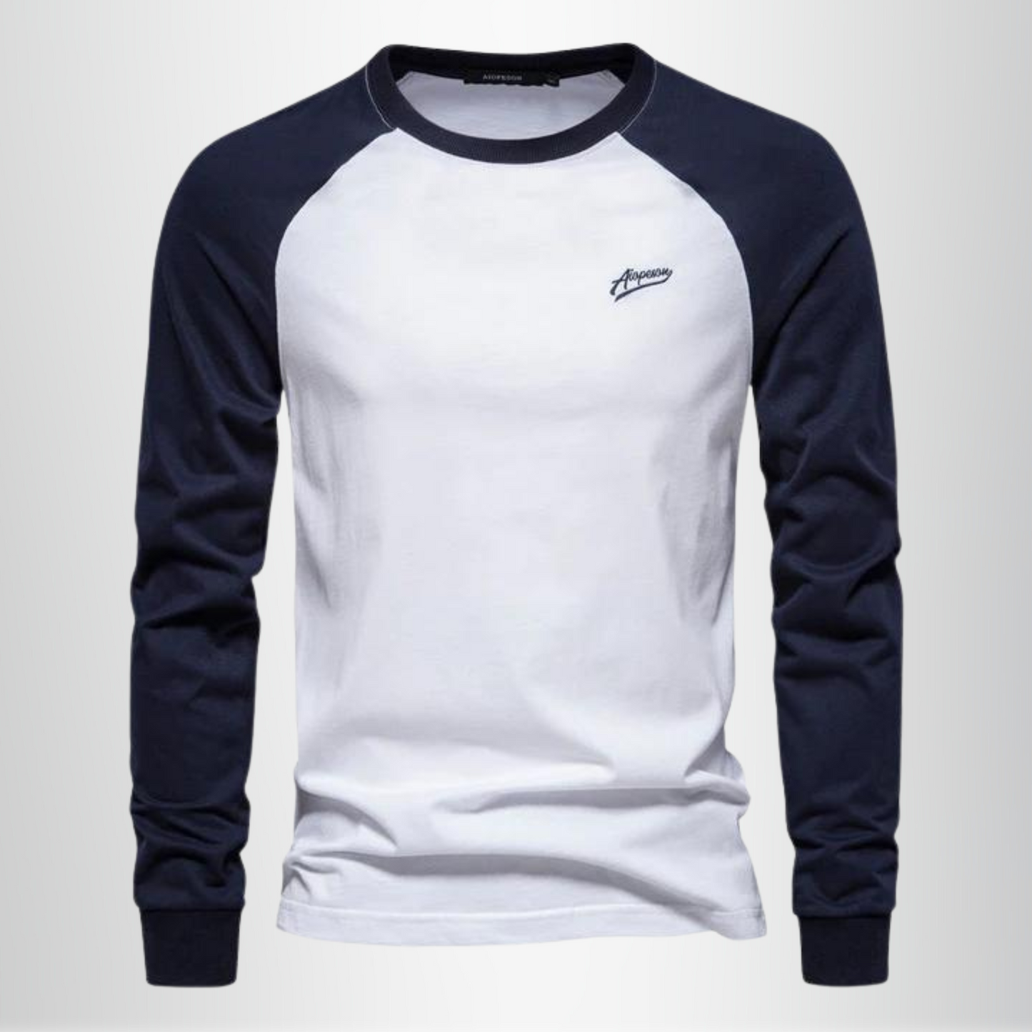 Men's Merino Wool Raglan Long Sleeve Shirt