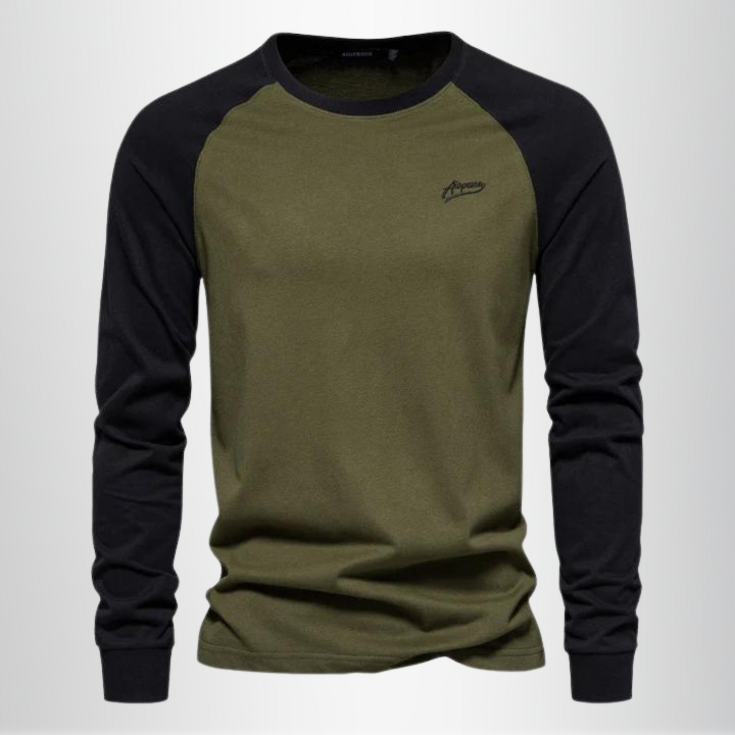 Men's Merino Wool Raglan Long Sleeve Shirt