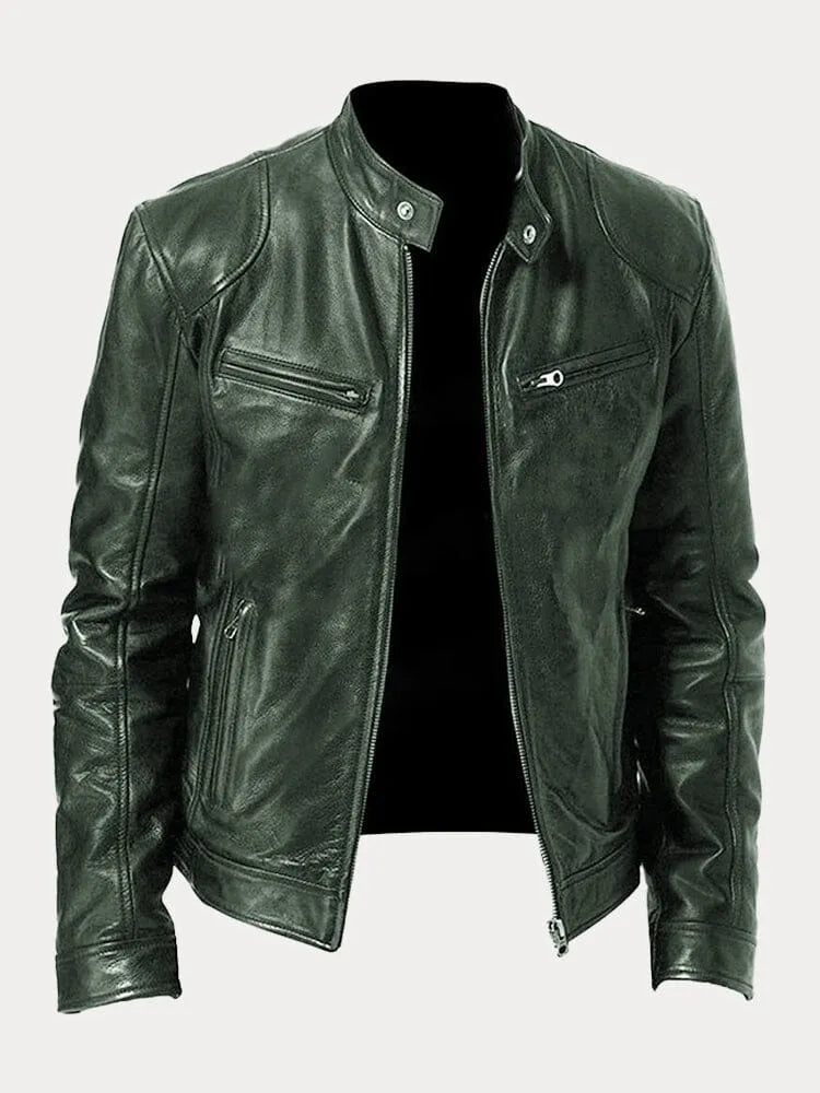 Padraig Men’s Leather Jacket