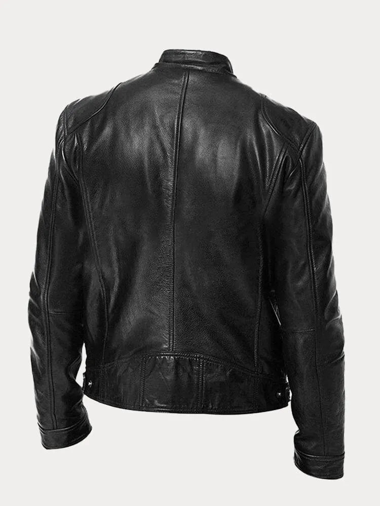 Sorien™ | Veste en Cuir Café Racer
