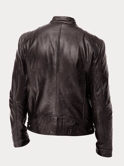 Sorien™ | Veste en Cuir Café Racer