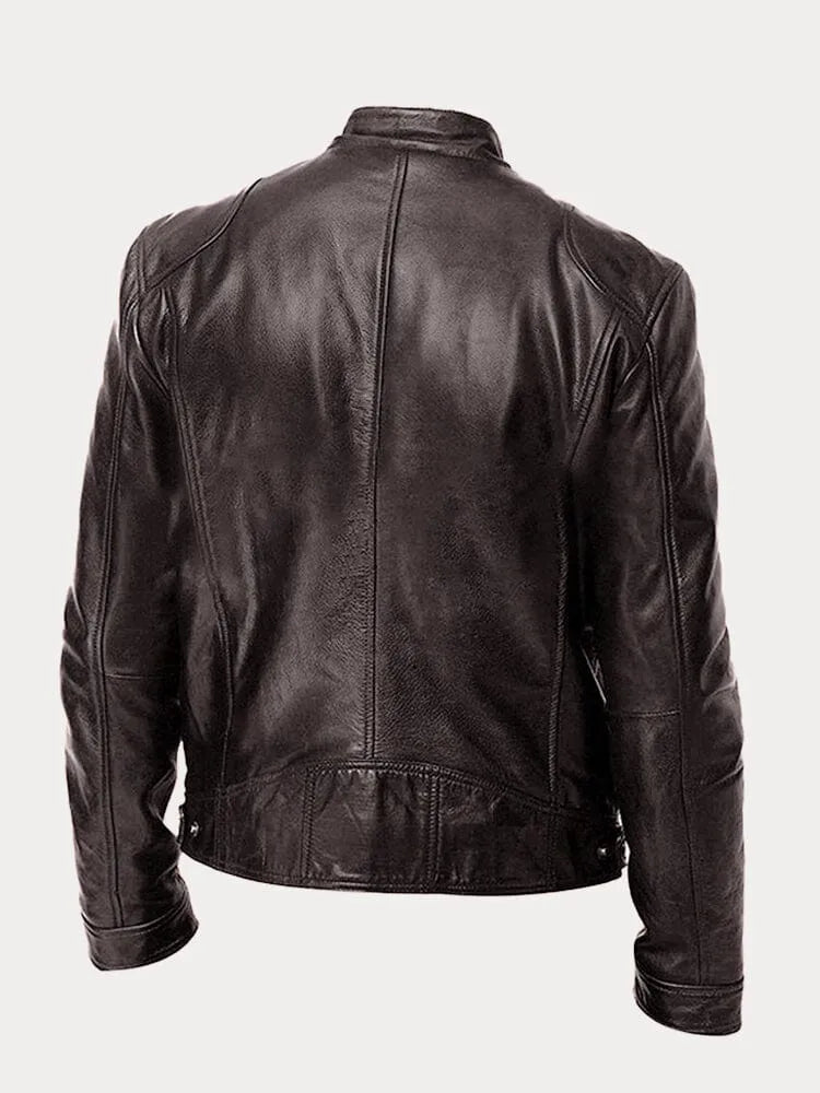 Padraig Men’s Leather Jacket