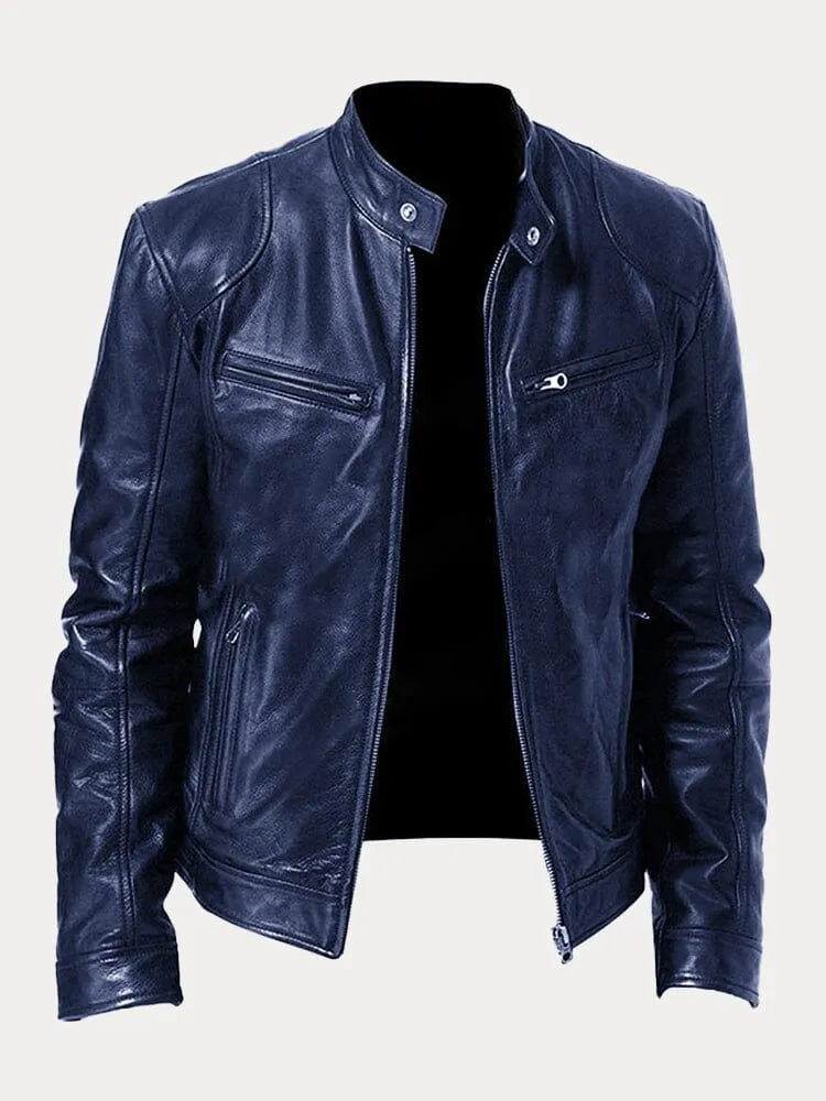 Sorien™ | Veste en Cuir Café Racer