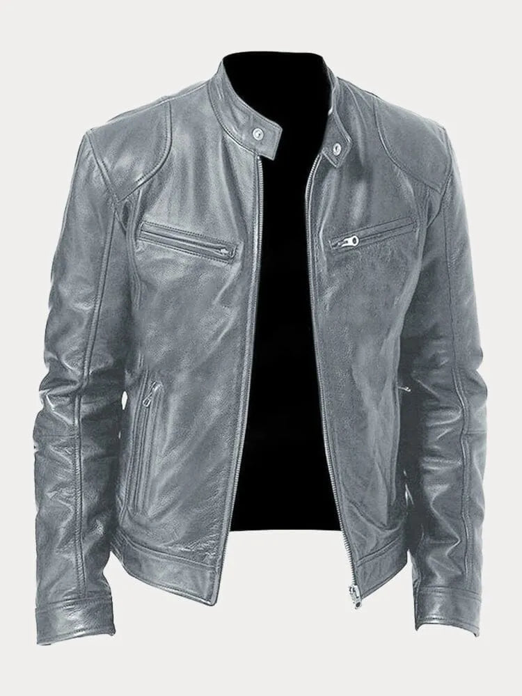 Padraig Men’s Leather Jacket