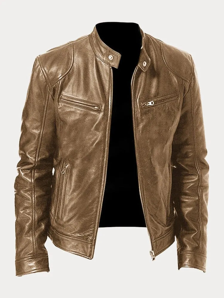 Padraig Men’s Leather Jacket