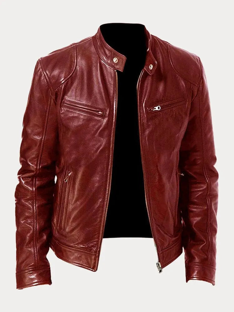 Padraig Men’s Leather Jacket