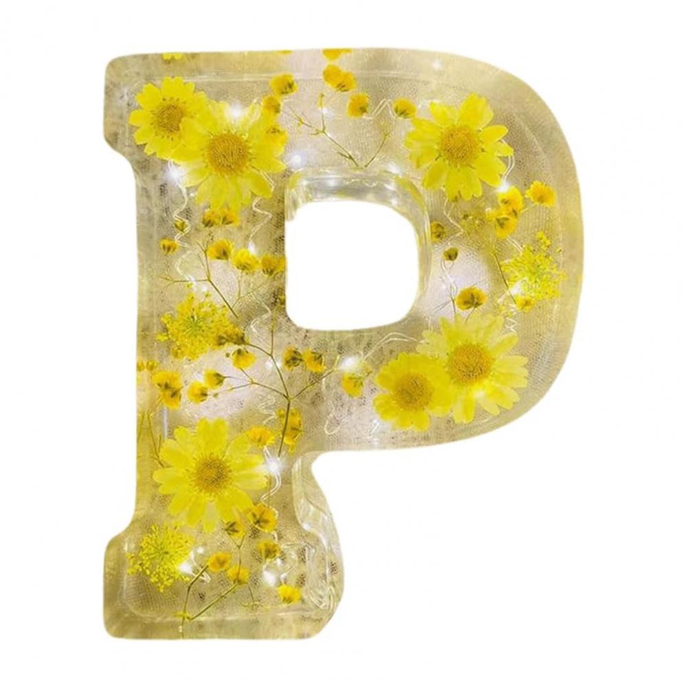 GlowPetal - Personlig bogstavlampe
