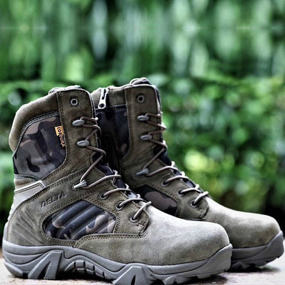 Bottes militaires tactiques pour hommes