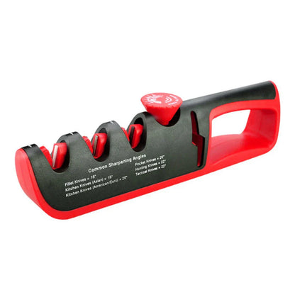 Messerschärfer 4-in-1 mit Tungsten-Keramik-Klingen