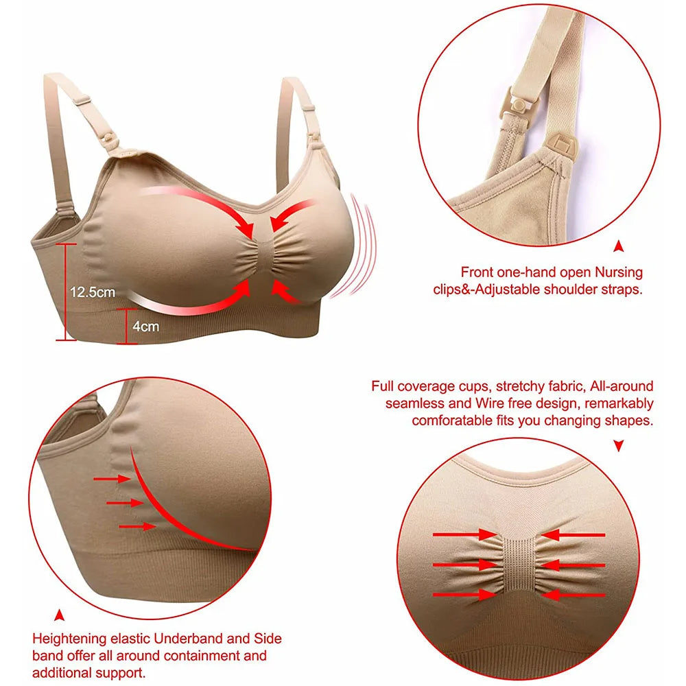 CozyMama Nursing Comfort Bra™