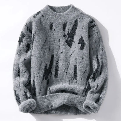 Zarevia - Soft-Touch Half Roll-Neck Sweater