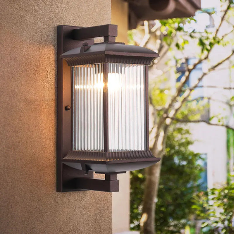 TerraGuard Classic – Waterdichte Buitenwandlamp van Metaal