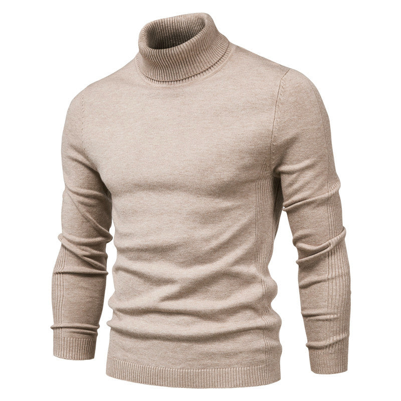 Eames | Warm Knitted wysoki dekolt sweater dla mężczyzn