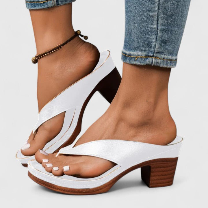 Jazrielle Orthopedic Heels — Stylish, All-Day Comfort with Built-In Arch Support