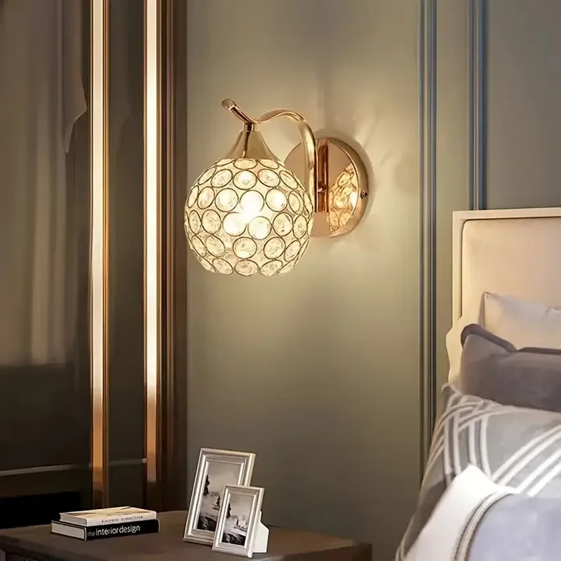 AureliaLux – Moderne Kristallen Wandlamp