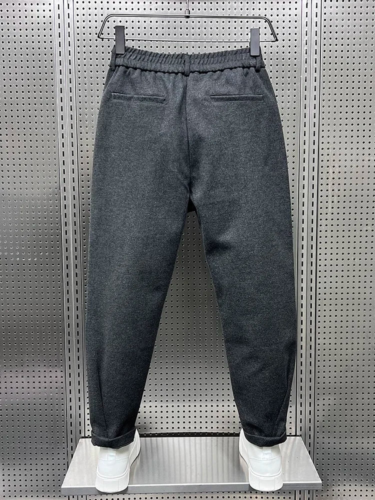 Mathieu - Pantalon chiné élégant
