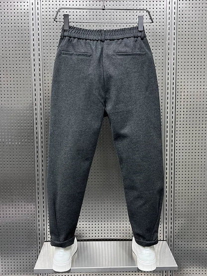 Mathieu - Pantalon chiné élégant