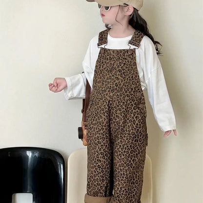 LeopaPlay – Tuinbroek met Luipaardprint