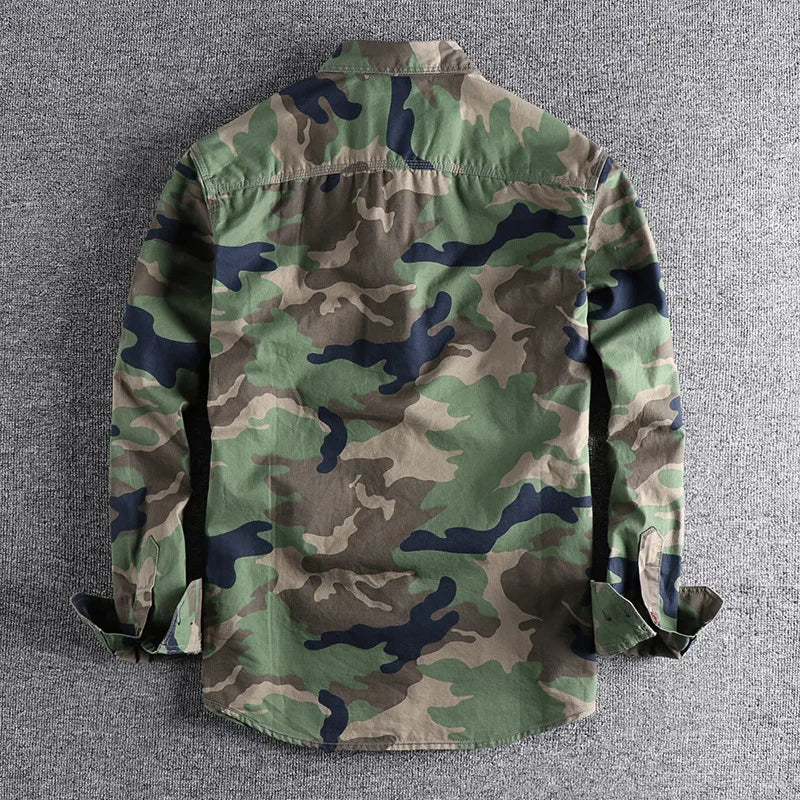 Icaron - Herren Camouflage Jacke