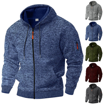 Merro | Sportliche Fleecejacke mit Kapuze