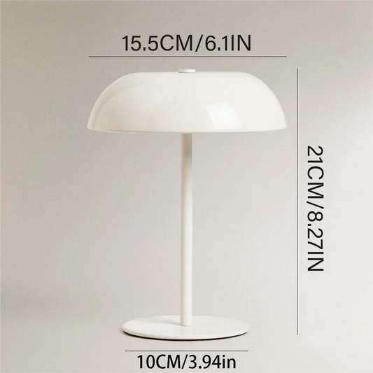 Lumipo - Paddenstoel Tafellamp Dimbaar LED Oplaadbaar Touch Bediening