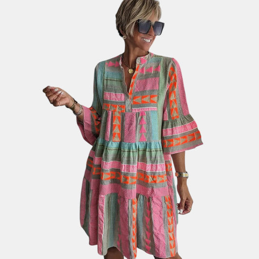 Lissie™ | Robe Élégante avec Couverture du Ventre

Salopette Imprimée Confortable