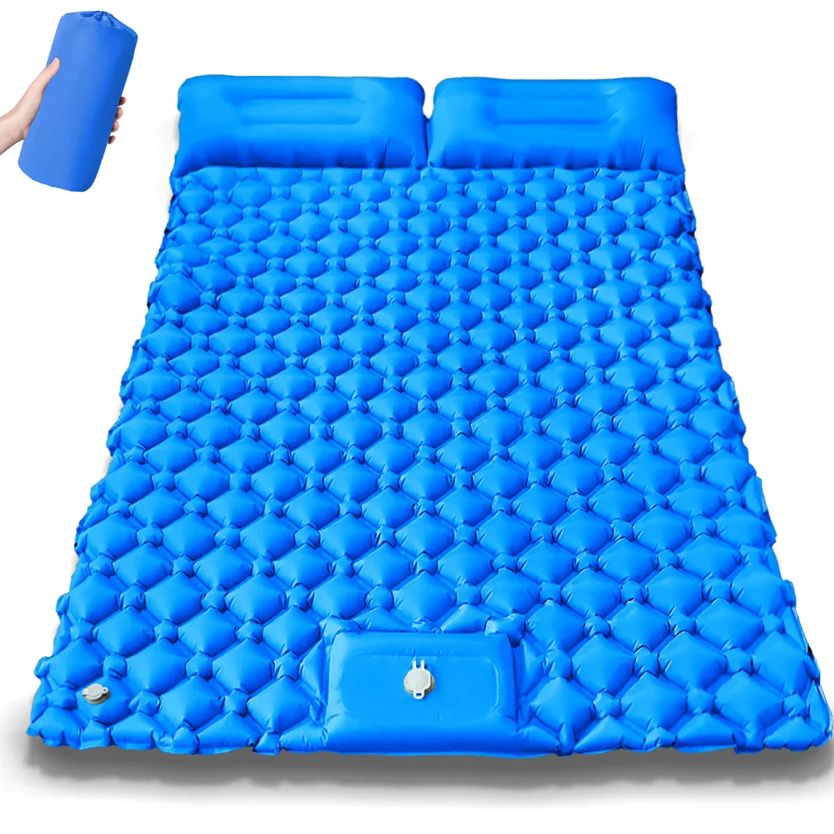 Extra-brede Dubbele Opblaasbare Campingmatras – Kieran