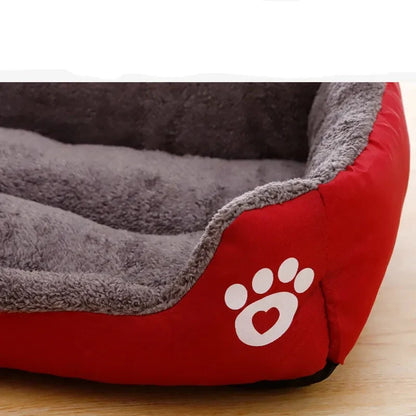 CloudBed - Square Nest Dog Bed – Washable Cotton Pet Sofa Bed for Small, Medium & Large Dogs