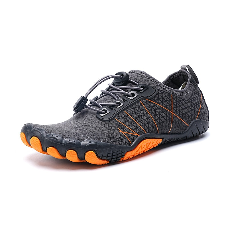 Men's Barefoot Breathable Mesh Lightweight Rubber Walking Shoes