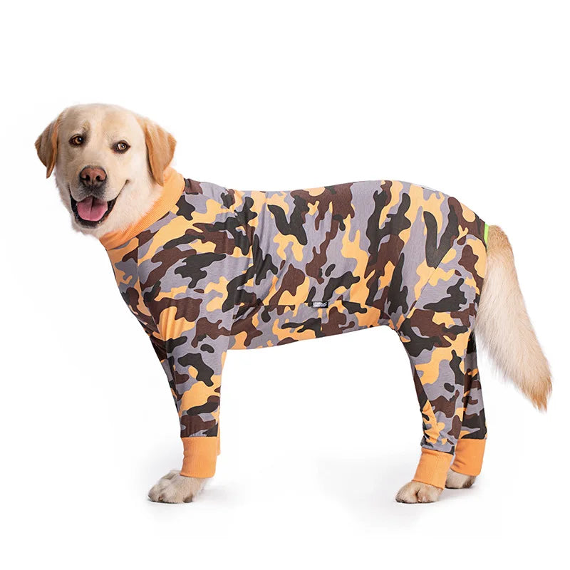 Ultra-Soft Jumpsuit - Full Belly Coverage for Medium to Large Dogs