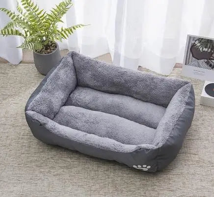 CloudBed - Square Nest Dog Bed – Washable Cotton Pet Sofa Bed for Small, Medium & Large Dogs