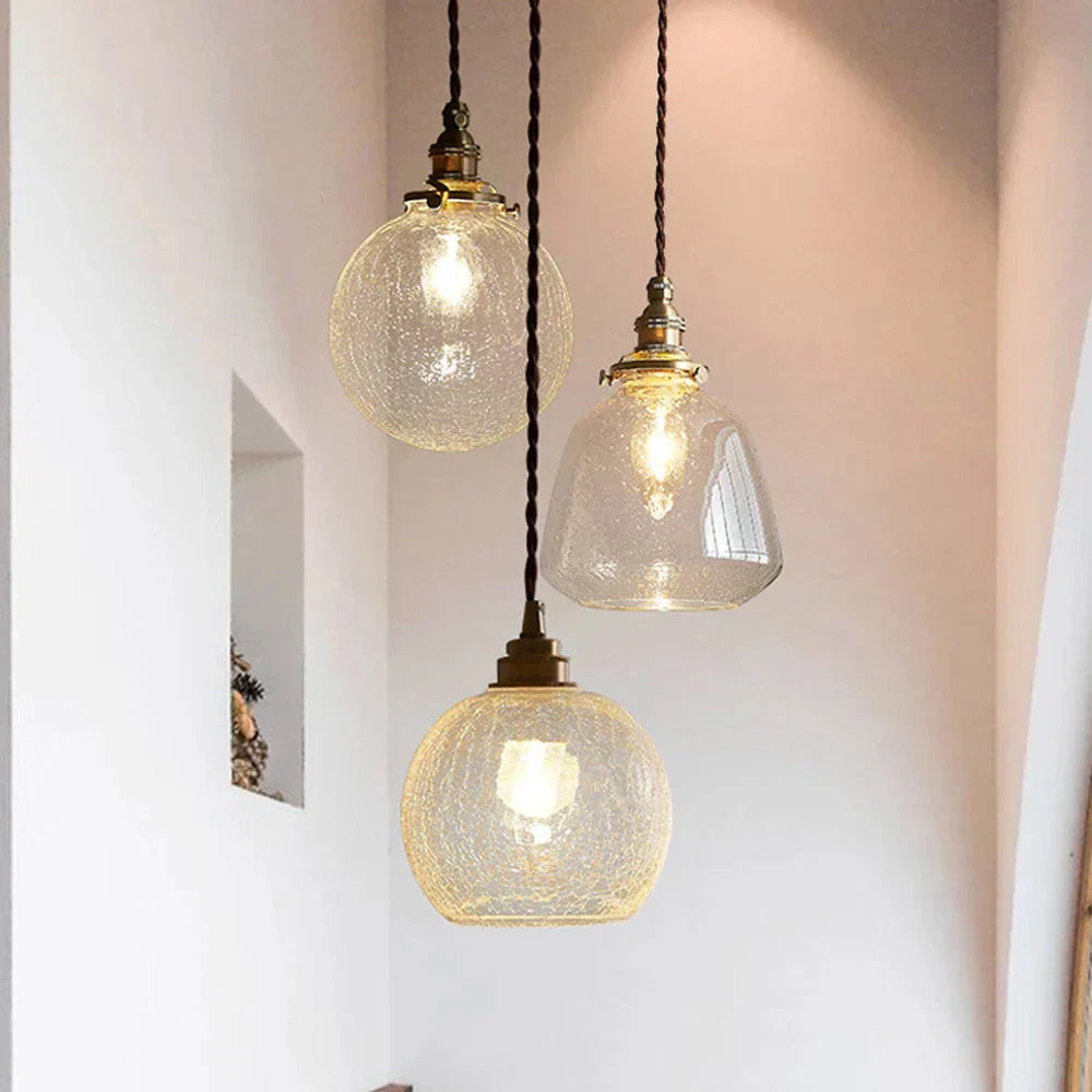 Hanglamp Kristalglas Transparant Scandinavisch Retro E27 15cm LED Eetkamer Woonkamer Minimalistisch | Restfield