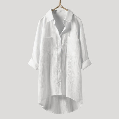 Sabrina | Luxuriöse Oversize-Bluse mit langen Ärmeln