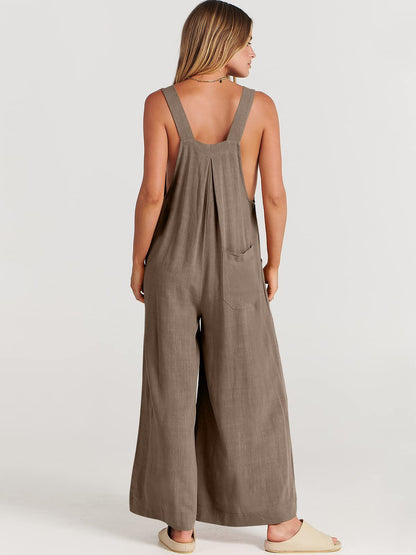 Rosabella Rizzo™️ Sleeveless Jumpsuit with Wide Legs
