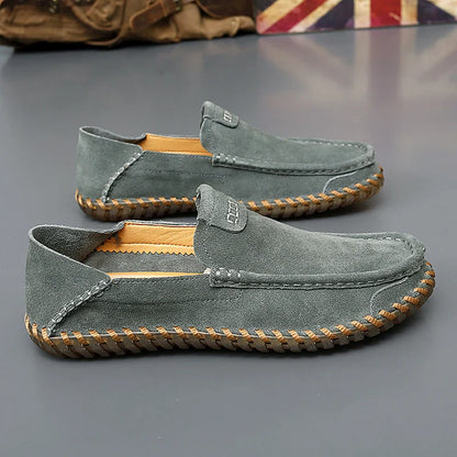 Moretti Roseville Suede Loafers