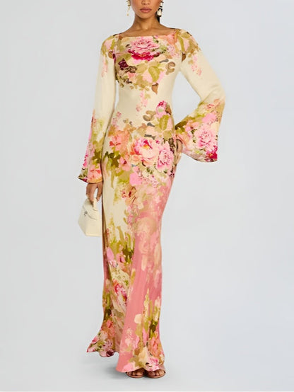 Elegant Maxi Dress for Garden Party
