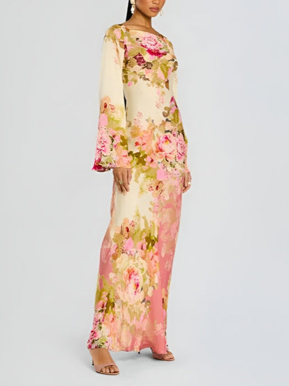 Elegant Maxi Dress for Garden Party