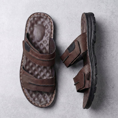 Sandalen heren | Sport sandalen met verstelbare band en voetbed