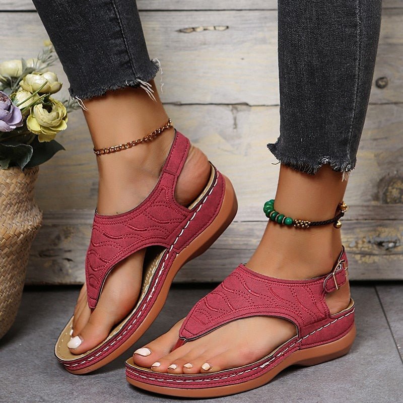 Sandali ortopedici alla moda Donna | Supporto Stabile & Comfort Prolungato