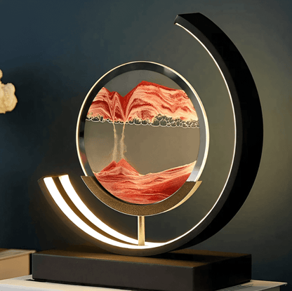 Zand Glow Lamp – Zandlamp met rustgevende beweging & lichtstemming